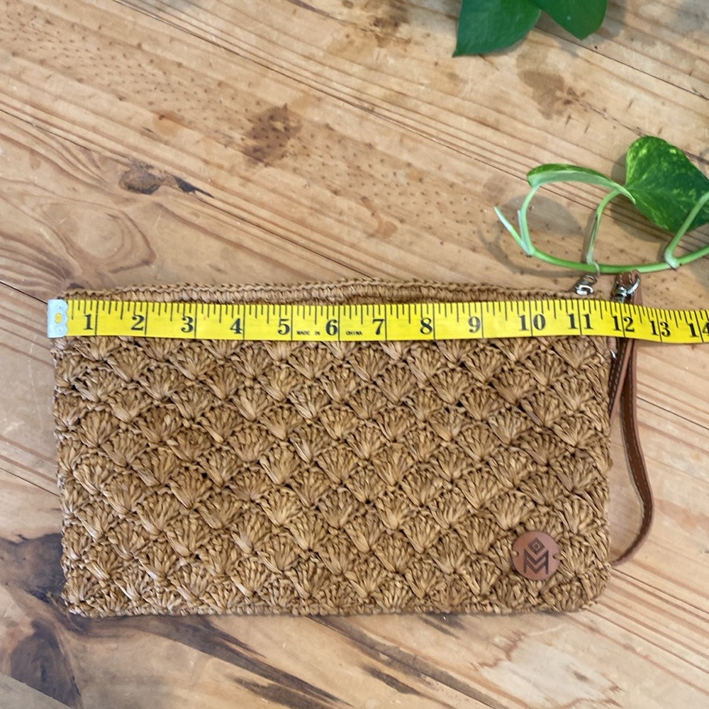 🎉 NEW‼️BEAUTIFUL MASOVA RAPHIA WRISTLET CLUTCH‼️ - Picture 9 of 15